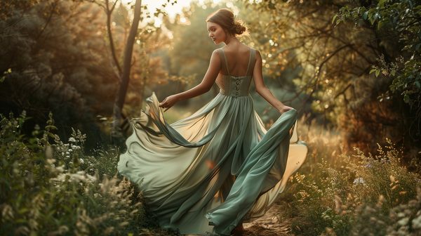 Élégance et polyvalence avec la robe demoiselle d'honneur vert sauge